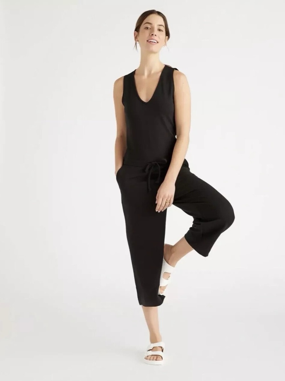 Quince | French Terry Modal Jumpsuit, Small